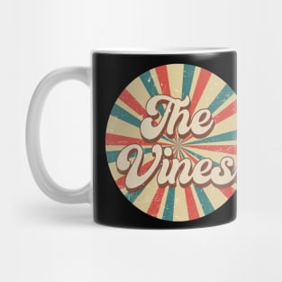 Circle Design Vines Proud Name Birthday 70s 80s 90s Styles Mug